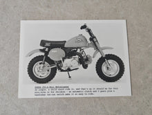 Load image into Gallery viewer, Vintage Honda Z50-A Mini Motocrosser Promotional Photograph - Classic Mini Bike Print 18cm x 12.5cm