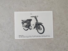 Load image into Gallery viewer, Vintage Honda C50-L Step-Thru Moped Print Photograph 18cm x 12.5cm