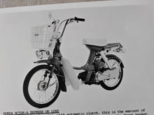 Load image into Gallery viewer, Vintage Honda NC50K-A Express De Luxe Promotional Print – 18cm x 12.5cm