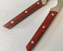 Load image into Gallery viewer, Vintage Wooden Handle Nutcracker | 18.5cm Metal & Wood Nut Cracker | Rustic Kitchen Tool | Retro Seafood Cracker | Used