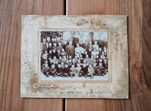 Load image into Gallery viewer, Antique 1899 School Class Photograph – Vintage Mounted Photo – Victorian Era Educational History