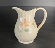 Load image into Gallery viewer, Vintage Boots Poppy Ceramic Jug Made in England Floral Cream Pitcher