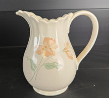 Load image into Gallery viewer, Vintage Boots Poppy Ceramic Jug Made in England Floral Cream Pitcher