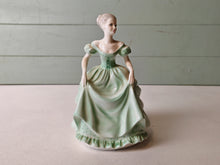 Load image into Gallery viewer, Vintage Coalport Figurine Henrietta from the Ladies of Fashion Collection Hand-Painted Bone China 20cm Tall