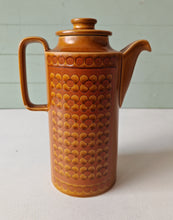 Load image into Gallery viewer, HORNSEA Pottery SAFFRON Ceramic Coffee Pot 1970s Vintage Retro