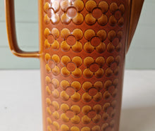 Load image into Gallery viewer, HORNSEA Pottery SAFFRON Ceramic Coffee Pot 1970s Vintage Retro