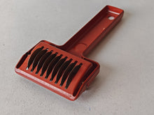 Load image into Gallery viewer, Vintage Handheld Pasta Cutter – 16cm Long Plastic Metal, Retro Kitchenalia