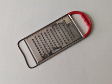 Load image into Gallery viewer, Vintage Kaiser Stainless Steel Grater with Red Handle – Made in Germany – 27.5cm x 11cm