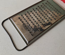 Load image into Gallery viewer, Vintage Kaiser Stainless Steel Grater with Red Handle – Made in Germany – 27.5cm x 11cm