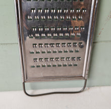 Load image into Gallery viewer, Vintage Kaiser Stainless Steel Grater with Red Handle – Made in Germany – 27.5cm x 11cm