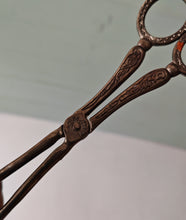 Load image into Gallery viewer, Vintage Silver Plated Bird Claw Serving Tongs – 22.5cm Long – Ornate Design