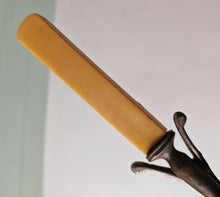 Load image into Gallery viewer, Vintage Meat Carving Fork with Cream Colour Plastic Handle – 25cm Long