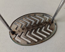 Load image into Gallery viewer, Vintage Potato Masher Wooden Handle, Stainless Steel Head Made in England – 25cm Long