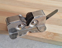 Load image into Gallery viewer, Vintage Skyline Knife Sharpener – Stainless Steel – Made in England