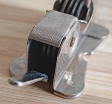 Load image into Gallery viewer, Vintage Skyline Knife Sharpener – Stainless Steel – Made in England