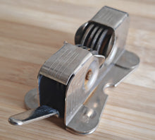 Load image into Gallery viewer, Vintage Skyline Knife Sharpener – Stainless Steel – Made in England