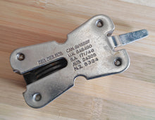 Load image into Gallery viewer, Vintage Skyline Knife Sharpener – Stainless Steel – Made in England