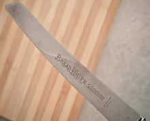 Load image into Gallery viewer, Vintage Bread Knife – F.C. Cartledge, Sheffield – Stainless Steel & Bone Handle – 32cm