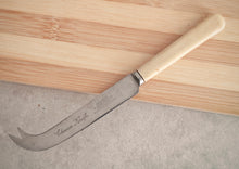 Load image into Gallery viewer, Vintage Cheese Knife – Trovato, Sheffield – Stainless Steel & Bone Handle – 18cm