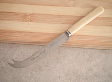 Load image into Gallery viewer, Vintage Cheese Knife – Trovato, Sheffield – Stainless Steel & Bone Handle – 18cm