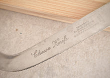 Load image into Gallery viewer, Vintage Cheese Knife – Trovato, Sheffield – Stainless Steel & Bone Handle – 18cm