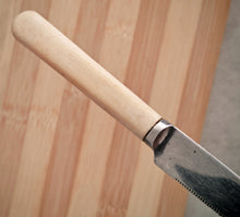 Load image into Gallery viewer, Vintage Cheese Knife – Trovato, Sheffield – Stainless Steel & Bone Handle – 18cm