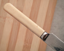 Load image into Gallery viewer, Vintage Cheese Knife – Trovato, Sheffield – Stainless Steel & Bone Handle – 18cm
