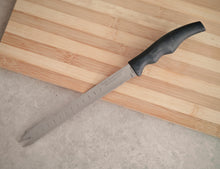 Load image into Gallery viewer, Serrated Utility Kitchen Knife – Surgical Stainless Steel – 32cm