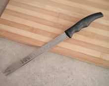 Load image into Gallery viewer, Serrated Utility Kitchen Knife – Surgical Stainless Steel – 32cm