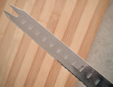 Load image into Gallery viewer, Serrated Utility Kitchen Knife – Surgical Stainless Steel – 32cm
