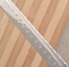 Load image into Gallery viewer, Serrated Utility Kitchen Knife – Surgical Stainless Steel – 32cm