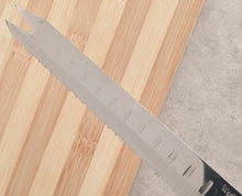 Load image into Gallery viewer, Serrated Utility Kitchen Knife – Surgical Stainless Steel – 32cm