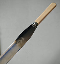 Load image into Gallery viewer, Vintage Sheffield England Carving Knife & Fork Set – Boxed, Bakelite Handles, Stainless Steel