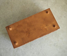 Load image into Gallery viewer, Vintage Style Embossed Plastic Trinket Box - Bird & Floral Design - 15cm x 7.5cm x 4.5cm