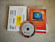 Load image into Gallery viewer, Genuine Microsoft Windows 7 Professional 64-bit OEM System Builder Pack - DVD + Manual - FQC-00765