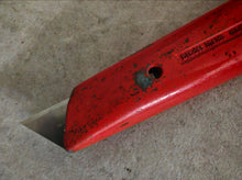Load image into Gallery viewer, Vintage Stanley 199A Utility Knife - Made in England - Orange Metal Body - Used Condition