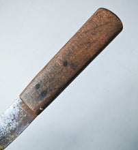 Load image into Gallery viewer, Vintage John Wormald & Co Pruning Knife – Curved Blade Hand Tool – Sheffield England – Wooden Handle
