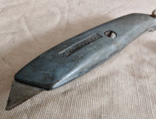 Load image into Gallery viewer, Vintage Stanley 99E Retractable Utility Knife – Made in England – Collectible Hand Tool