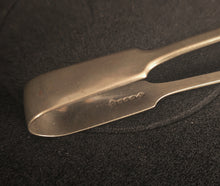 Load image into Gallery viewer, Antique Sterling Silver Sugar Tongs & Spoon Set Hallmarked 13cm Vintage Tableware