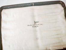 Load image into Gallery viewer, Vintage Walker & Hall Sheffield Silver Plate Knife Set Boxed 5 Knives (1 Missing) 18cm