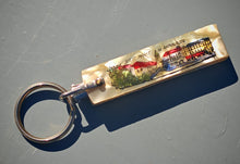 Load image into Gallery viewer, Vintage Souvenir Manicure Set Keyring Germany Soest Markt Rathaus Folding Nail Kit