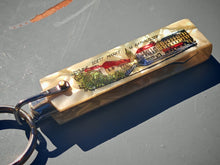 Load image into Gallery viewer, Vintage Souvenir Manicure Set Keyring Germany Soest Markt Rathaus Folding Nail Kit