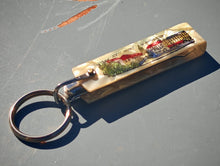 Load image into Gallery viewer, Vintage Souvenir Manicure Set Keyring Germany Soest Markt Rathaus Folding Nail Kit