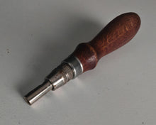 Load image into Gallery viewer, Vintage Leather Grooving Tool Handle Only Craft Tool Leatherworking Handle Used