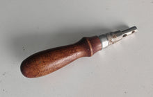 Load image into Gallery viewer, Vintage Leather Grooving Tool Handle Only Craft Tool Leatherworking Handle Used