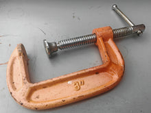 Load image into Gallery viewer, 3" G Clamp Heavy Duty Cast Iron C Clamp Screw Vice Tool Workshop Clamp