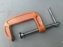 Load image into Gallery viewer, 3" G Clamp Heavy Duty Cast Iron C Clamp Screw Vice Tool Workshop Clamp