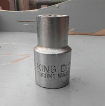 Load image into Gallery viewer, King Dick 12mm Socket HSM 212 Chrome Vanadium 1/2" Drive Metric Tool