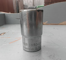 Load image into Gallery viewer, Bedford 11/16 AF Socket SJA22 Chrome Vanadium Made in England 1/2" Drive