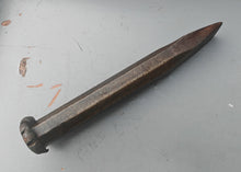 Load image into Gallery viewer, Vintage Stone Mason Chisel 22cm Heavy Duty Masonry Brick Stone Tool